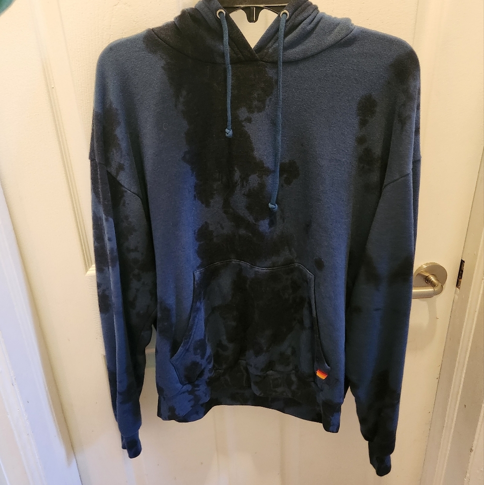 Aviator Nation Tue Dye Pullover Hoodie